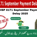 BISP 8171 September Payment Delay 2025