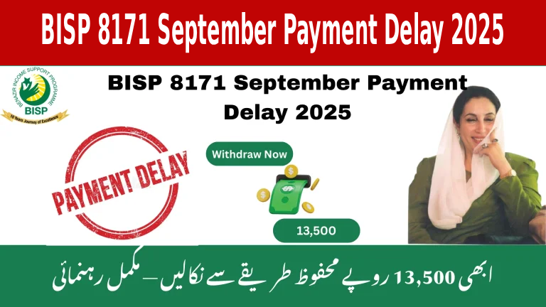 BISP 8171 September Payment Delay 2025